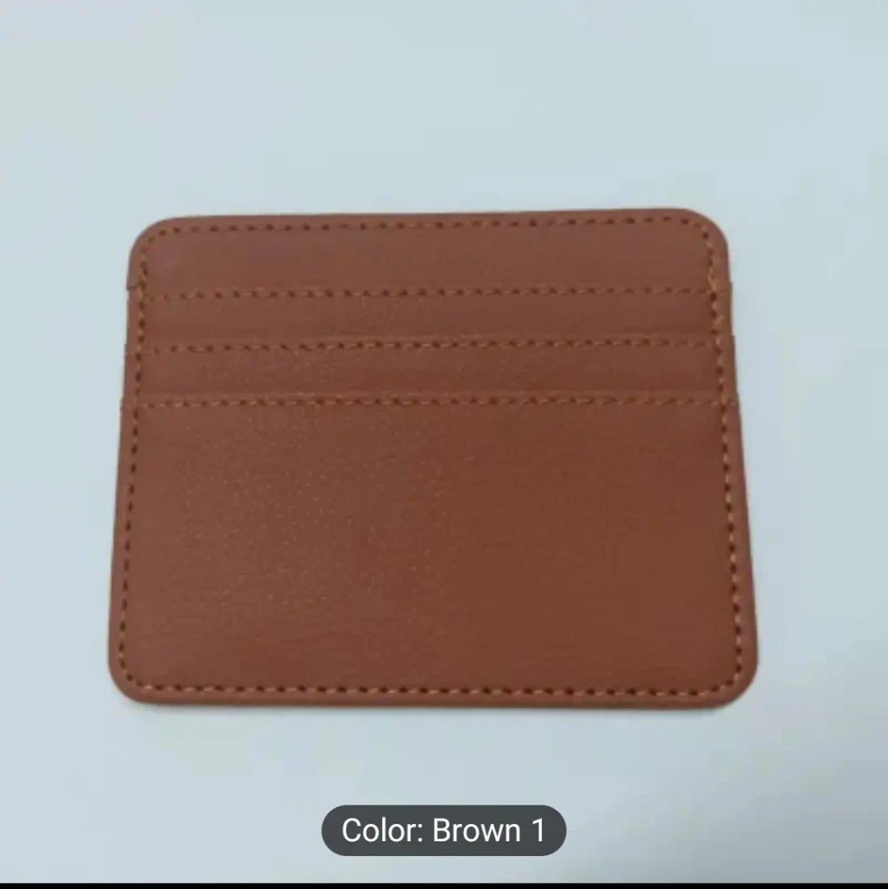 Bank Card Holder with Multiple Card Slots Slim and Convenient Jogging Beach